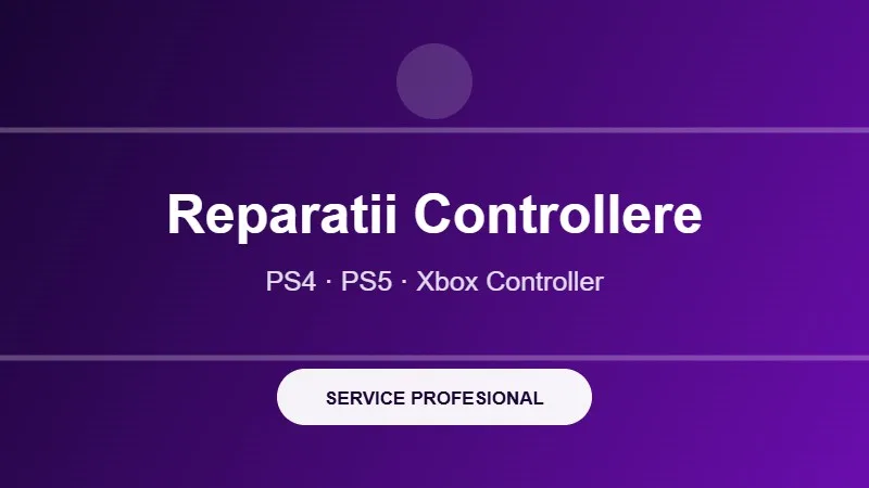 Controllere de consolă pregătite pentru reparație